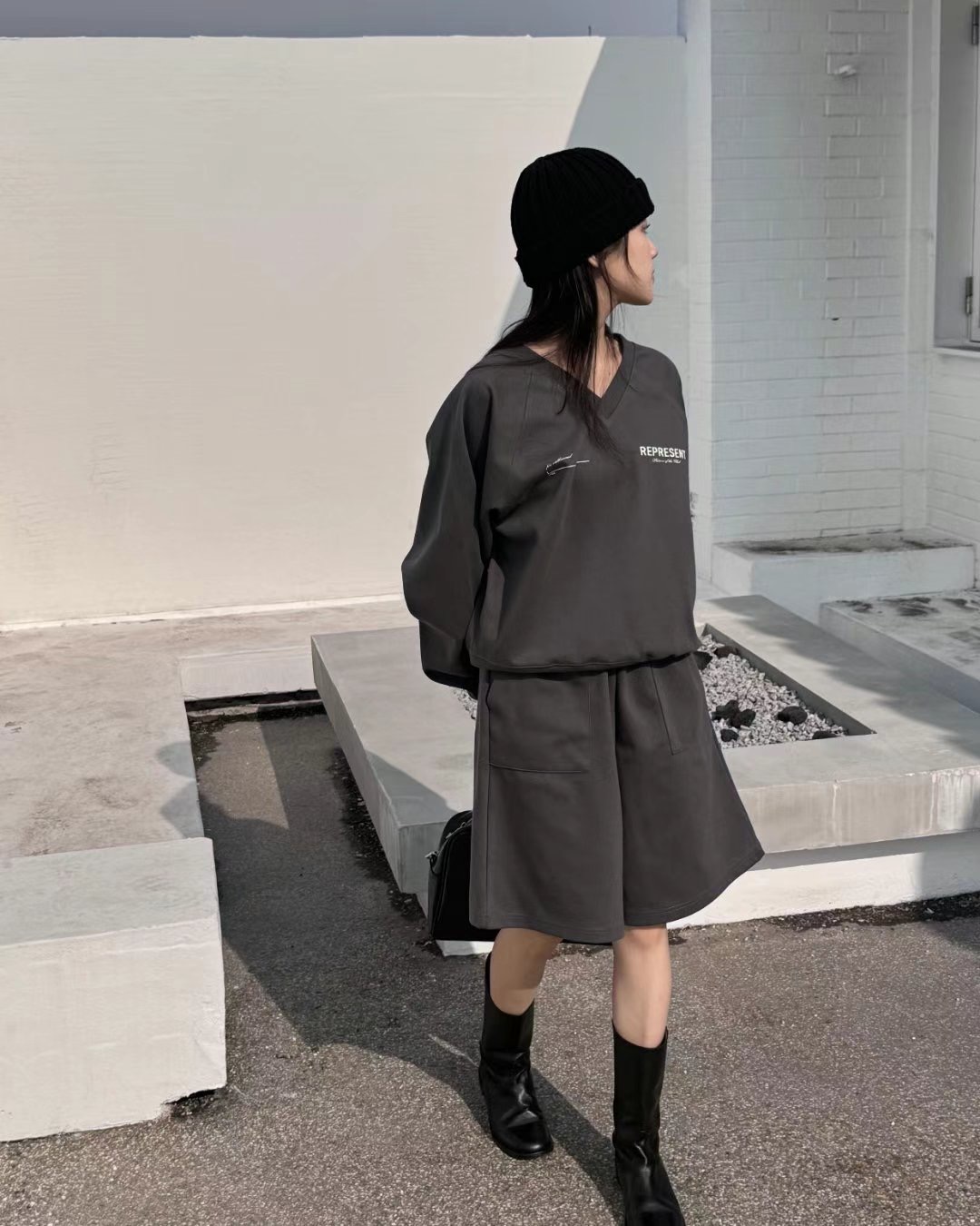There’s直郵韓國代購㊣女裝新品25春夏推薦時尚休閑熱賣衛衣There’s衛衣