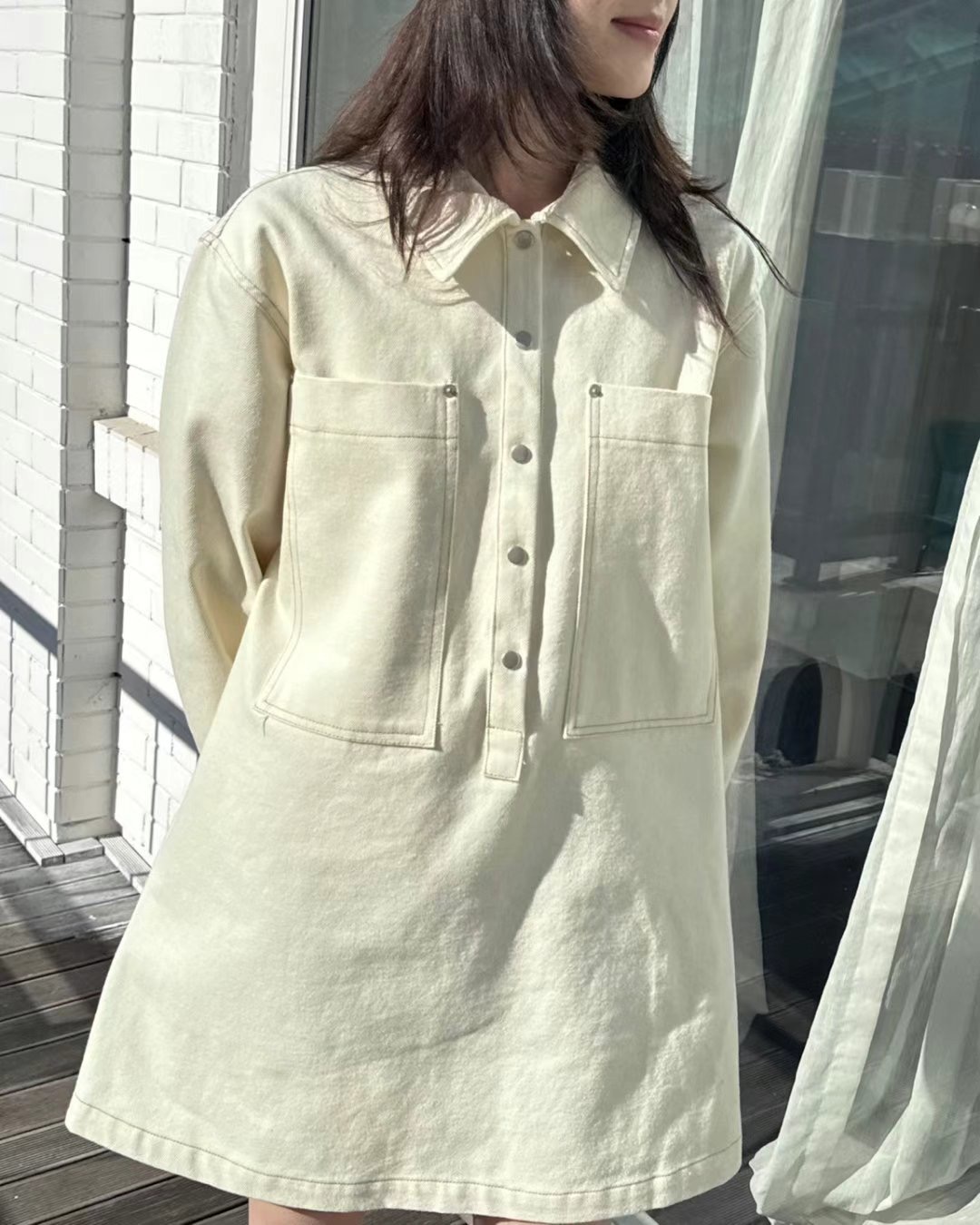 There’s韓國直郵㊣東大門實拍女裝新款休閑熱賣人氣連衣裙There’s連衣裙圖色2