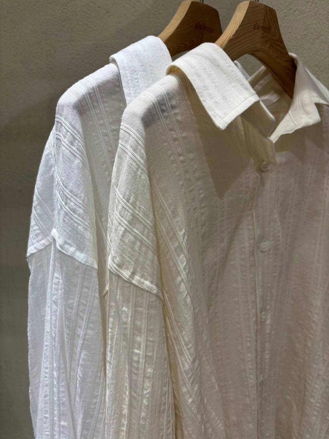 ALAMODE東大門直郵女士新品時尚人氣真品25春夏襯衫蕾絲衫棉質ALAMODE襯衫/蕾絲衫