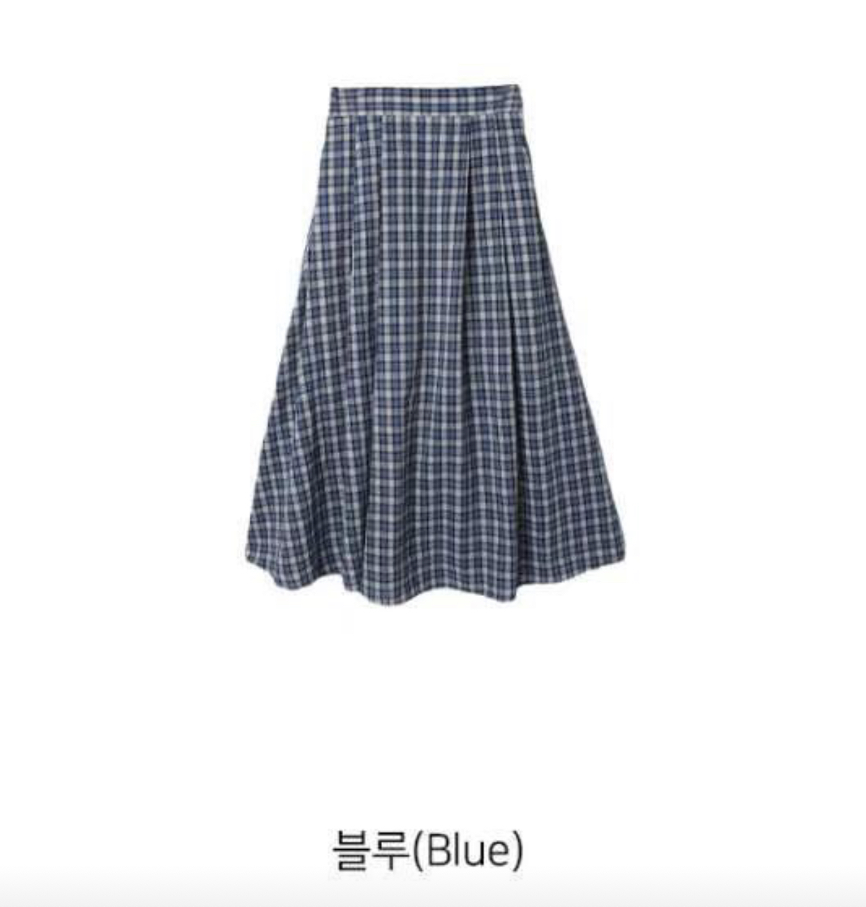 STELLA SKIRT東大門直郵女士新品時尚人氣25春夏職業長裙格紋STELLA SKIRT長裙圖色2