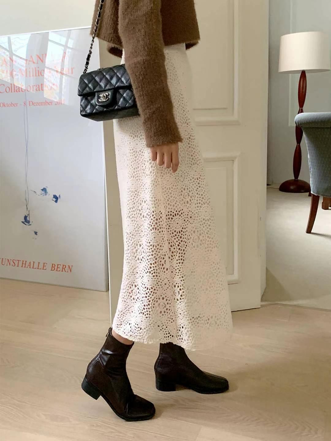 STELLA SKIRT東大門實拍女裝新款熱賣推薦職業25春夏休閑長裙STELLA SKIRT長裙
