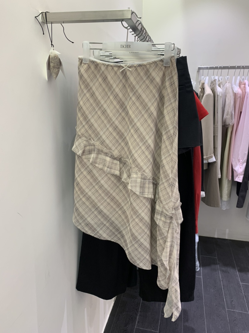 ESCHER東大門代購女裝新款推薦25春夏職業人氣半身裙中短裙ESCHER半身裙/中短裙