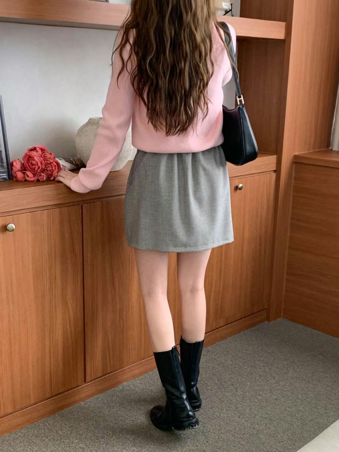 STELLA SKIRT韓國代購女裝新款人氣休閑推薦真品職業25春夏裙褲STELLA SKIRT裙褲