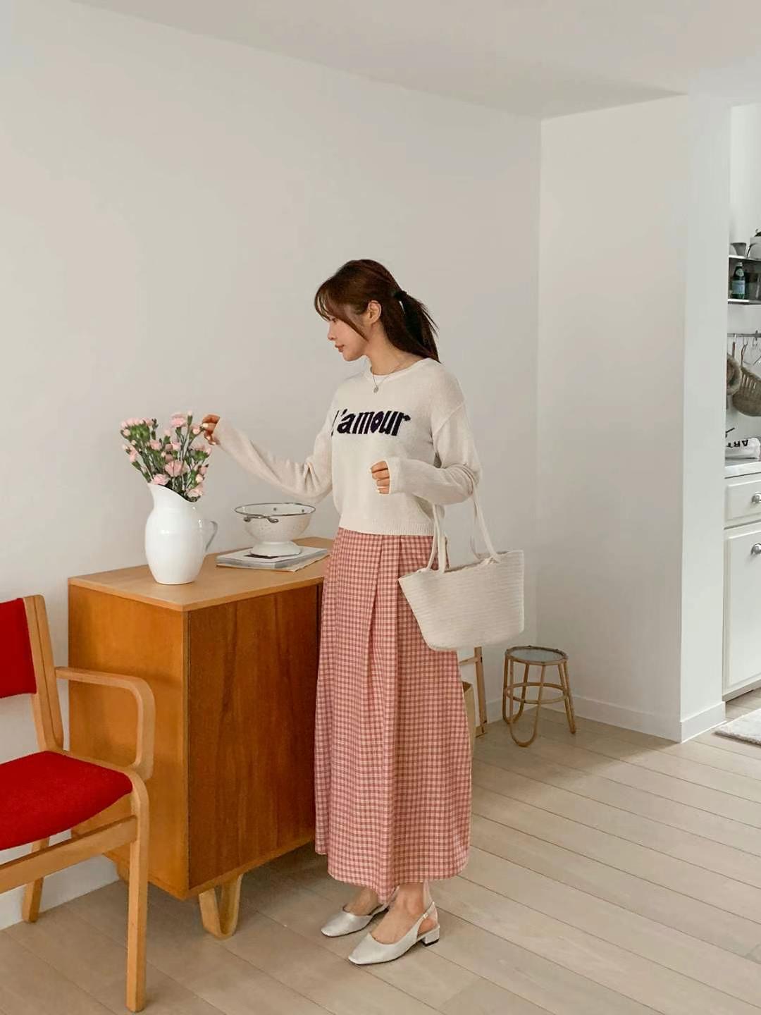 STELLA SKIRT東大門直郵女裝新品時尚推薦人氣休閑熱賣長裙STELLA SKIRT長裙