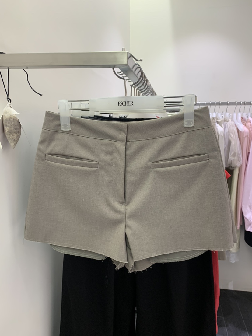 ESCHER東大門代購女士新品25春夏職業休閑時尚推薦熱賣短褲ESCHER短褲圖色2