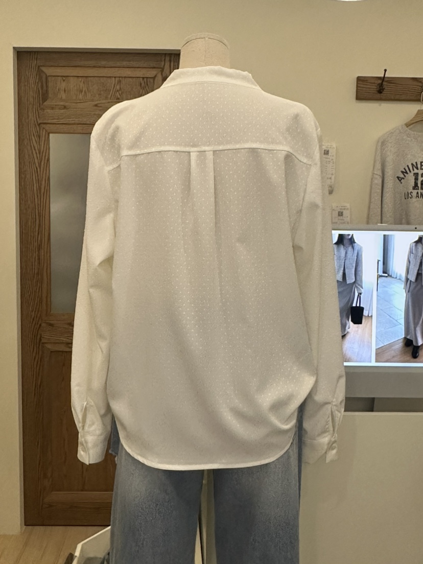 LOGON東大門代購女裝新品人氣休閑時尚熱賣推薦25春夏襯衫蕾絲衫LOGON襯衫/蕾絲衫