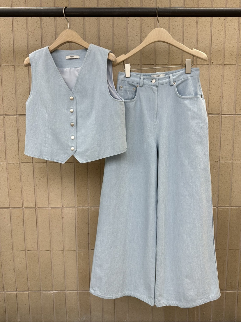 FOSET東大門實拍女裝新品人氣真品25春夏熱賣休閑職業牛仔褲FOSET牛仔褲
