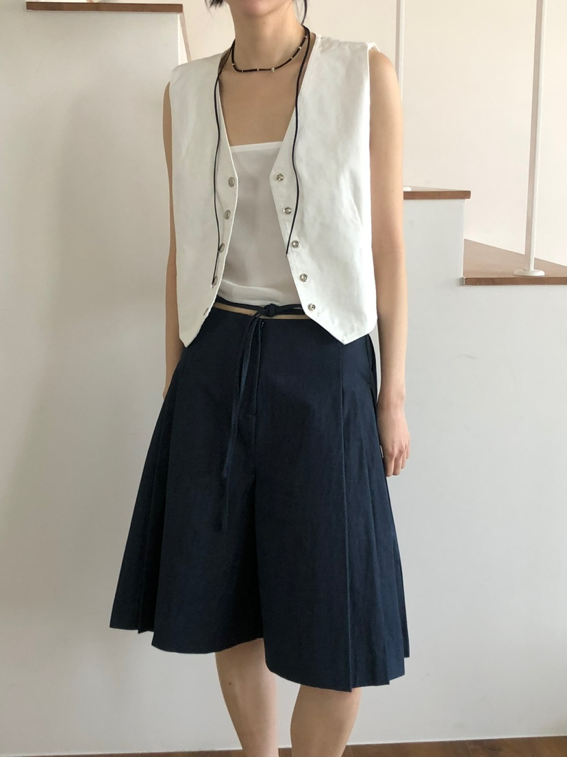 FOSET韓國直郵女裝新品休閑時尚熱賣職業人氣真品25春夏馬甲FOSET馬甲