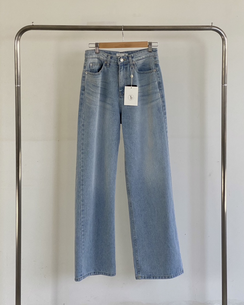 WALNUT/TAEJOON東大門代購女裝新款休閑推薦熱賣職業牛仔褲Walunt/TAEJOON牛仔褲