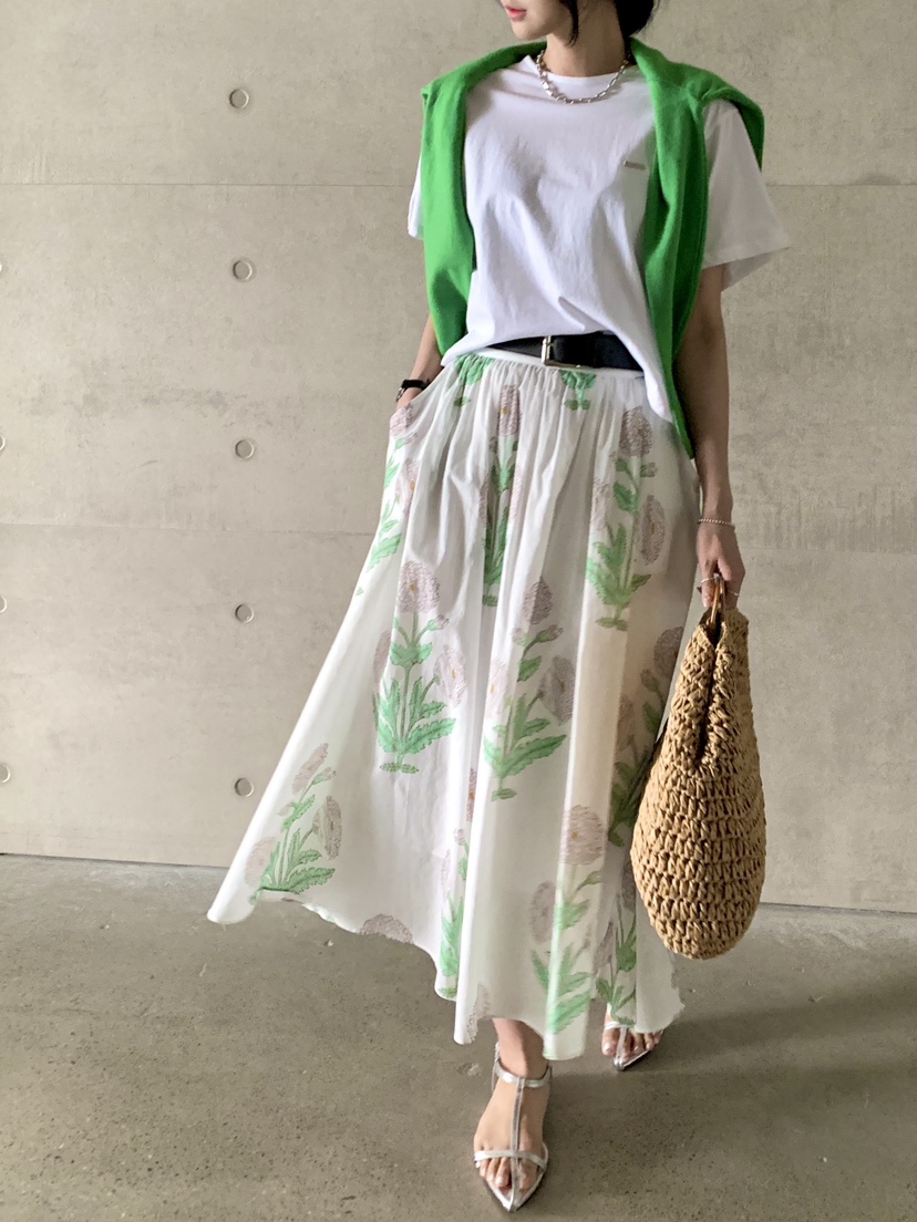 DAVICHI韓國直郵㊣東大門實拍女裝新品人氣推薦長裙隨機腰帶DAVICHI長裙