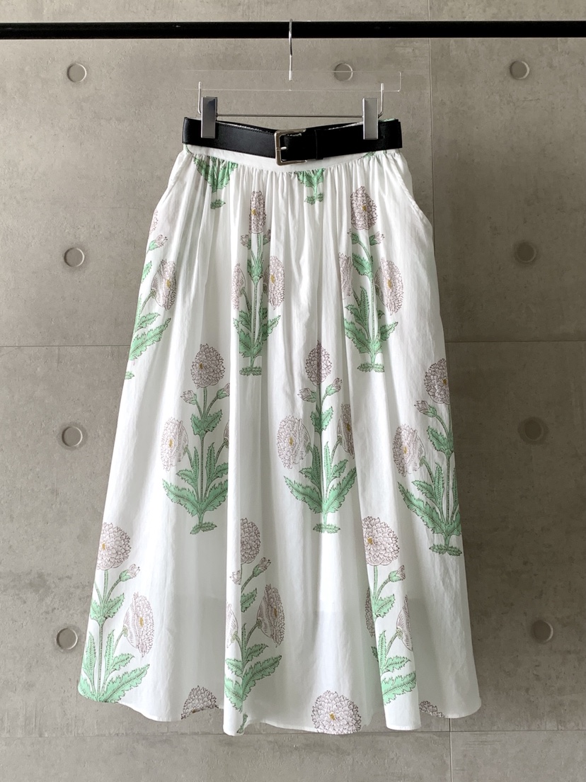 DAVICHI韓國直郵㊣東大門實拍女裝新品人氣推薦長裙隨機腰帶DAVICHI長裙圖色2