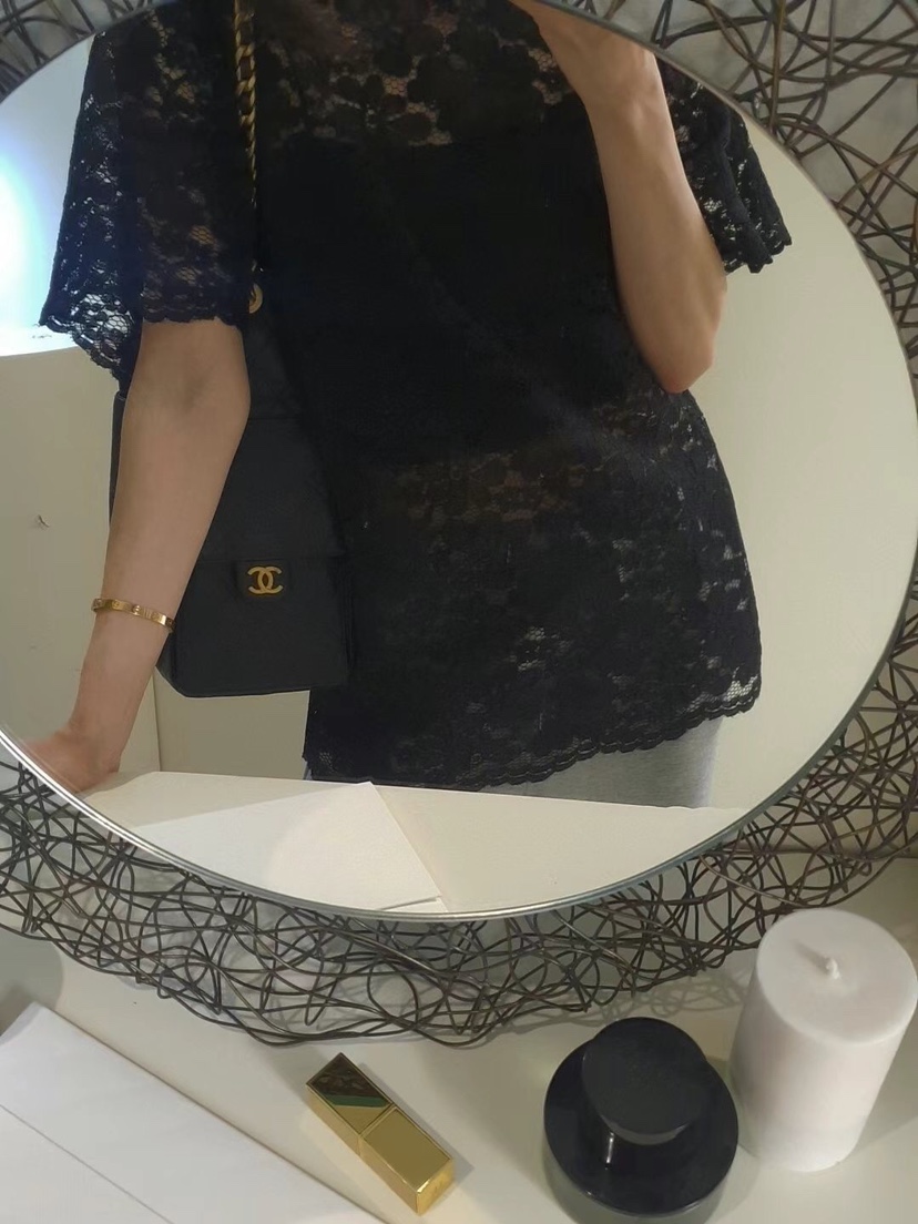 GENTLE B直郵韓國代購㊣女裝新款25春夏襯衫蕾絲衫不含內搭GENTLE B襯衫/蕾絲衫