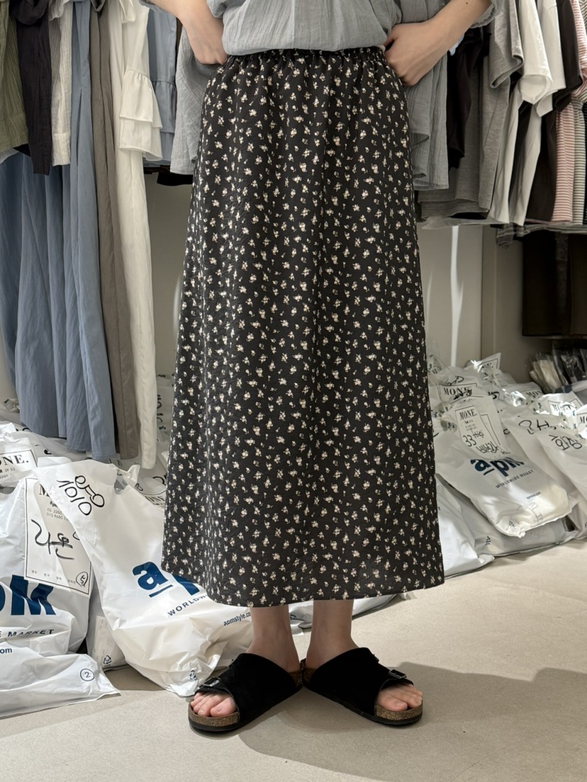MONE-A韓國㊣直郵東大門代購女裝新品25春夏休閑熱賣推薦長裙MONE-A長裙