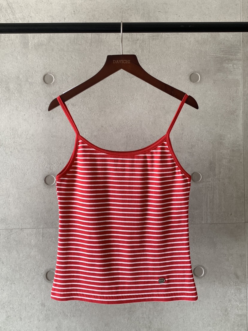 DAVICHI直郵韓國代購㊣女裝新品25春夏熱賣休閑時尚吊帶背心DAVICHI吊帶/背心圖色1