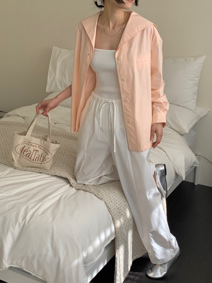 MILUI直郵韓國代購㊣女裝新款25春夏時尚熱賣人氣襯衫蕾絲衫HAUSWOMEN襯衫/蕾絲衫