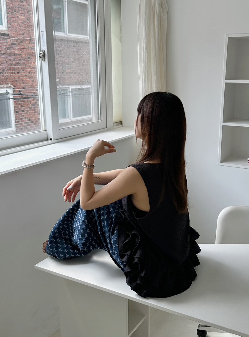 BYRING直郵韓國代購㊣女裝新款人氣熱賣25春夏時尚休閑休閑褲BYRING休閑褲