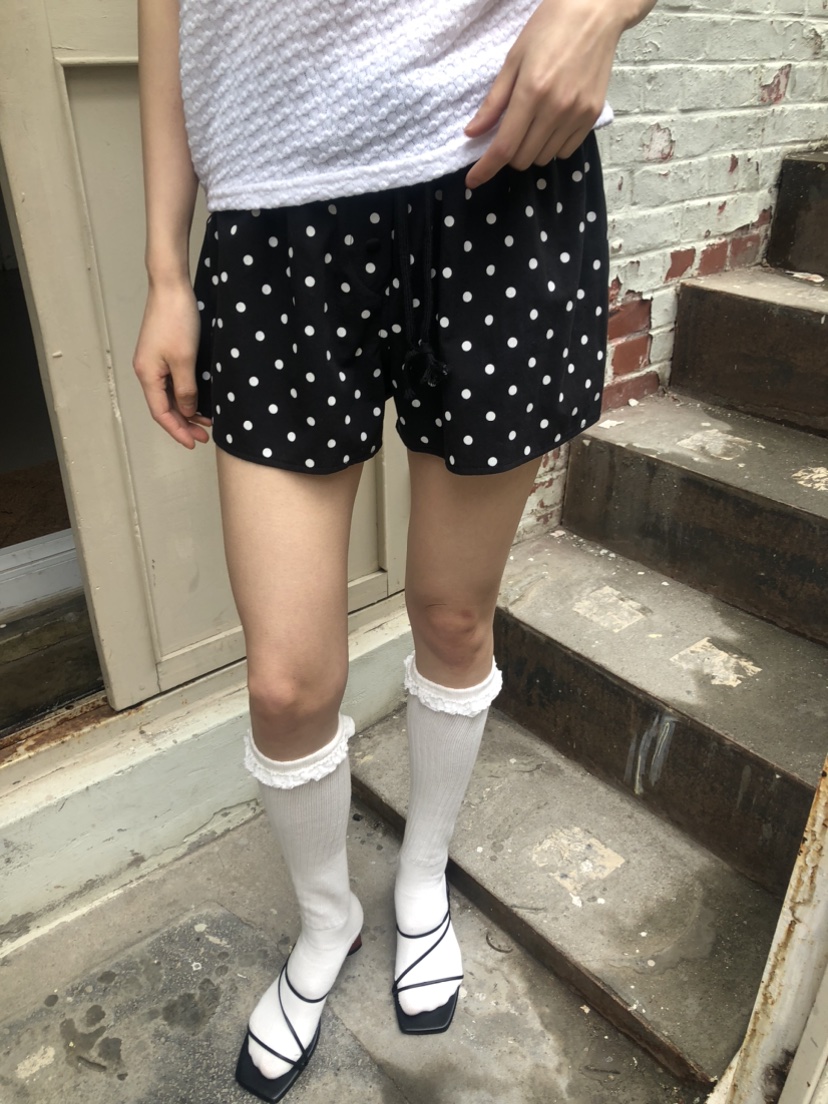 FLASH韓國直郵㊣東大門實拍女裝新品熱賣推薦休閑人氣25春夏短褲FLASH短褲
