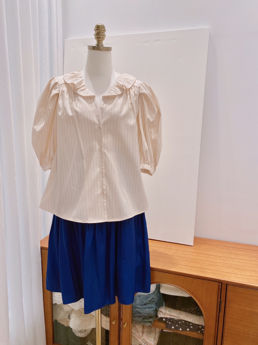 LETAILOR韓國直郵㊣女裝新品25春夏熱賣人氣休閑襯衫蕾絲衫LETAILOR襯衫/蕾絲衫
