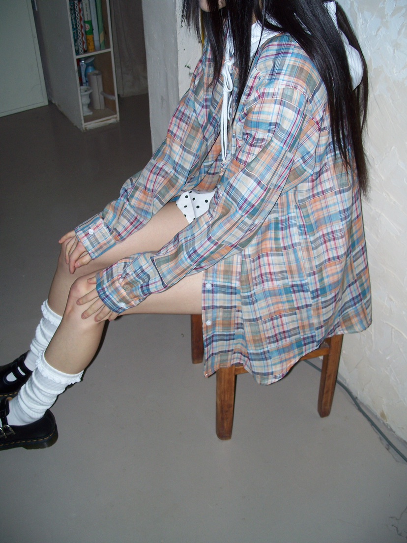 FLASH韓國直郵㊣女裝新款25春夏人氣熱賣推薦休閑襯衫蕾絲衫FLASH襯衫/蕾絲衫