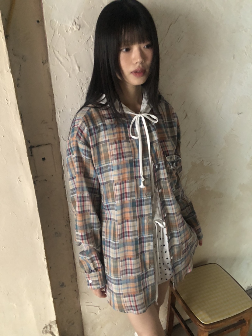 FLASH韓國直郵㊣女裝新款25春夏人氣熱賣推薦休閑襯衫蕾絲衫FLASH襯衫/蕾絲衫