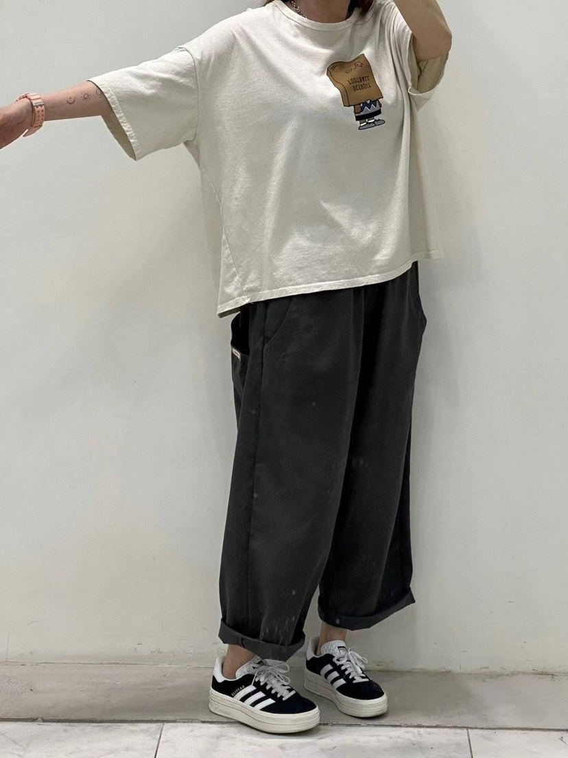 ZACCU韓國直郵㊣女裝新品人氣熱賣休閑推薦25春夏時尚T恤ZACCUT恤