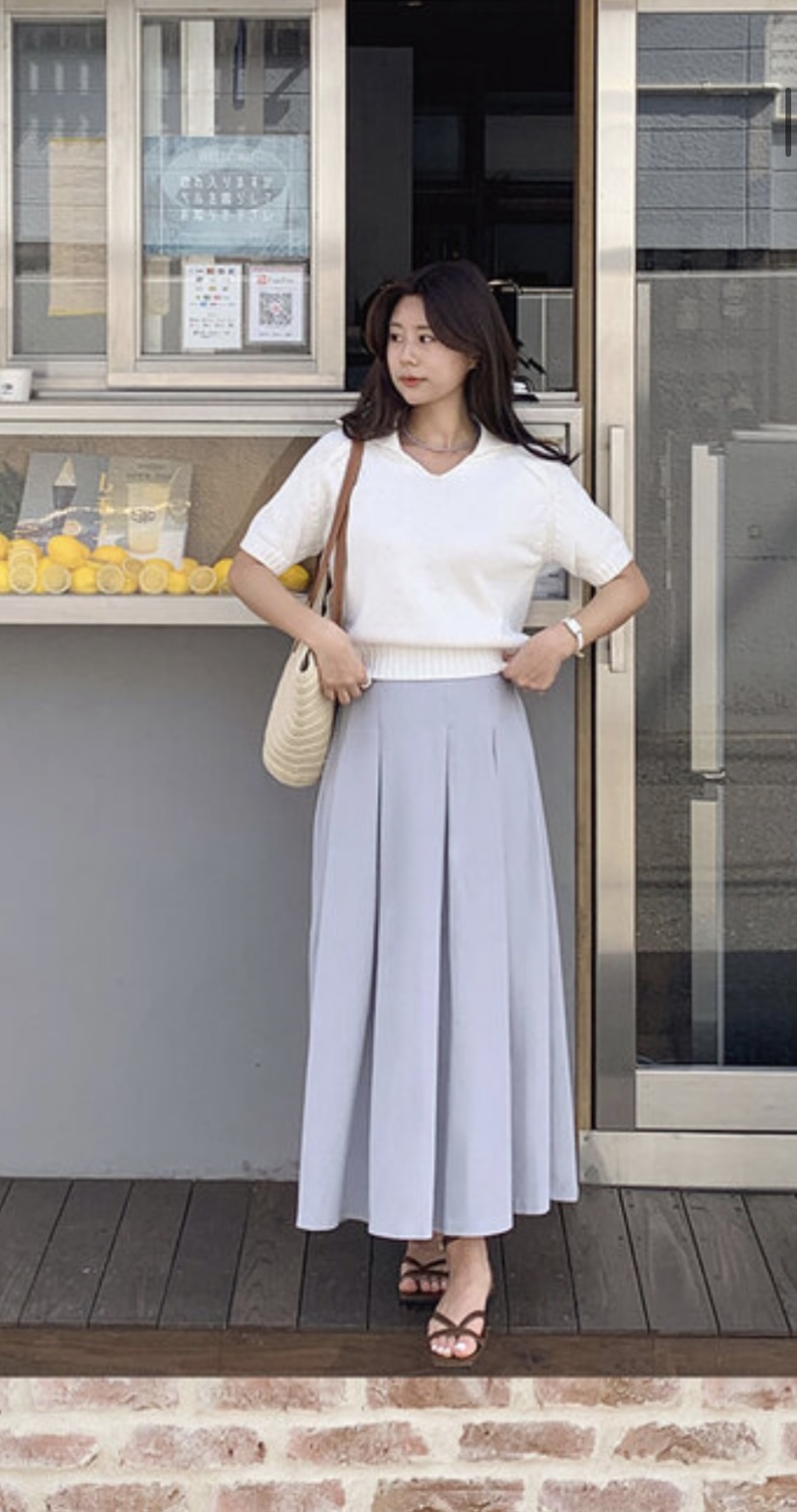 BLACK NOTE韓國直郵㊣東大門實拍女裝新款休閑25春夏針織衫BLACK NOTE針織衫