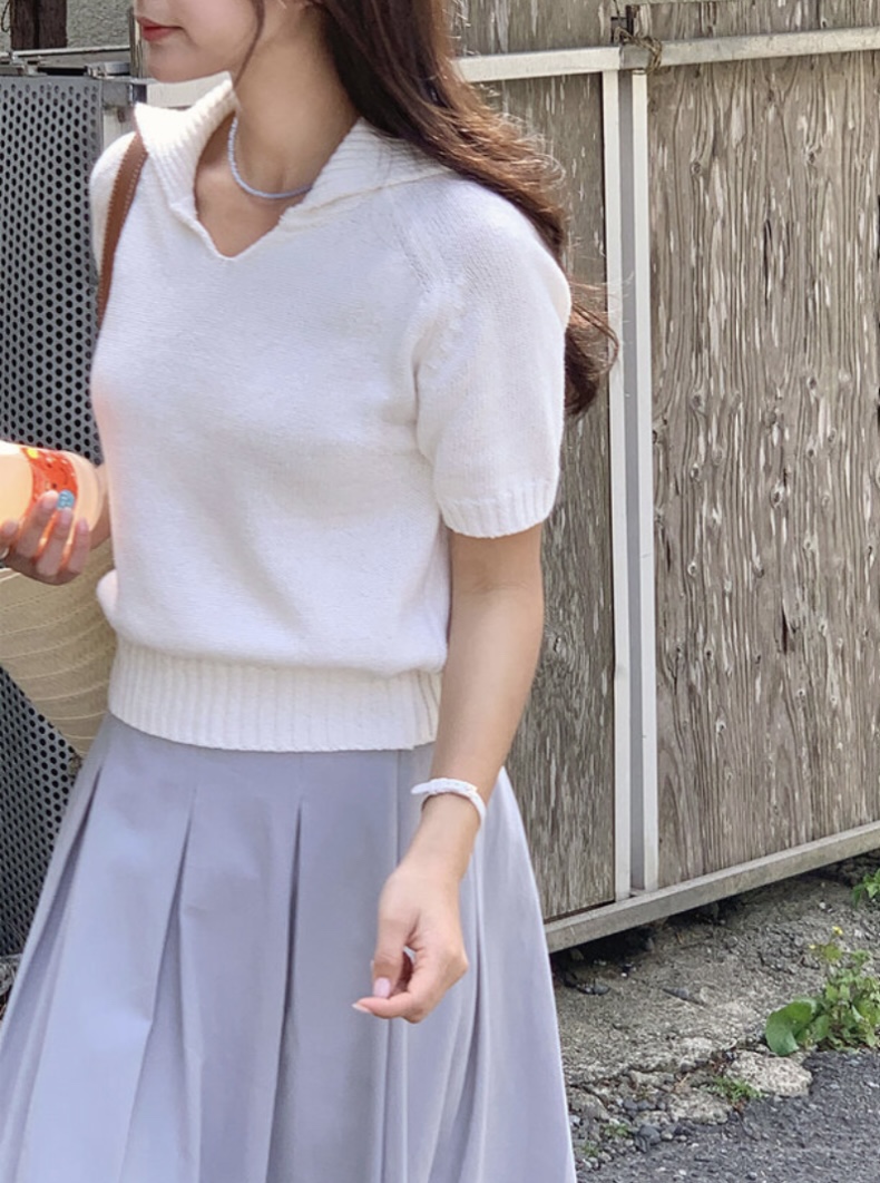 BLACK NOTE韓國直郵㊣東大門實拍女裝新款休閑25春夏針織衫BLACK NOTE針織衫