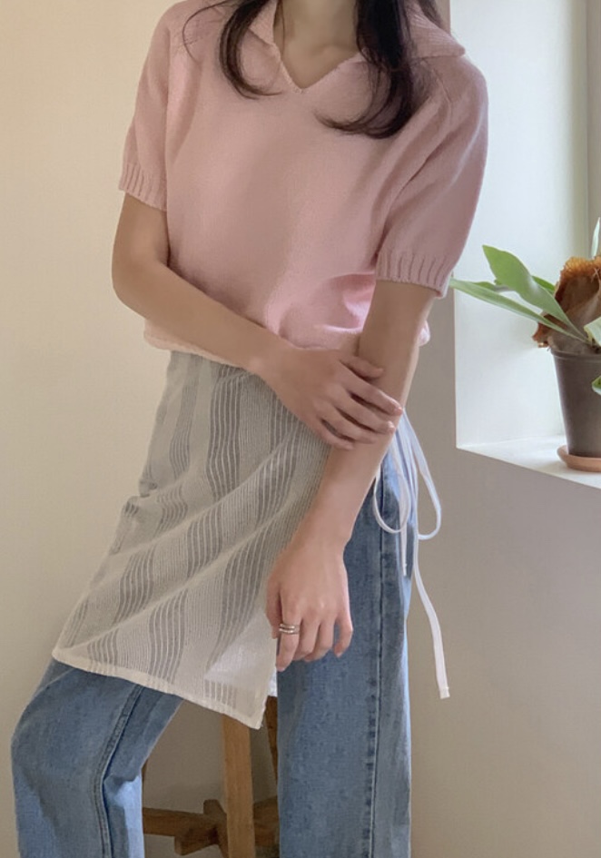 BLACK NOTE韓國直郵㊣東大門實拍女裝新款休閑25春夏針織衫BLACK NOTE針織衫