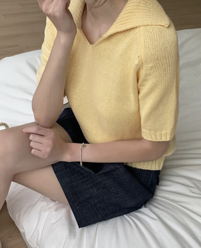 BLACK NOTE韓國直郵㊣東大門實拍女裝新款休閑25春夏針織衫BLACK NOTE針織衫