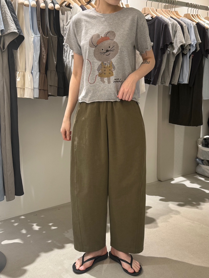 MONE-A韓國直郵㊣女裝新款時尚推薦熱賣25春夏人氣休閑T恤MONE-AT恤