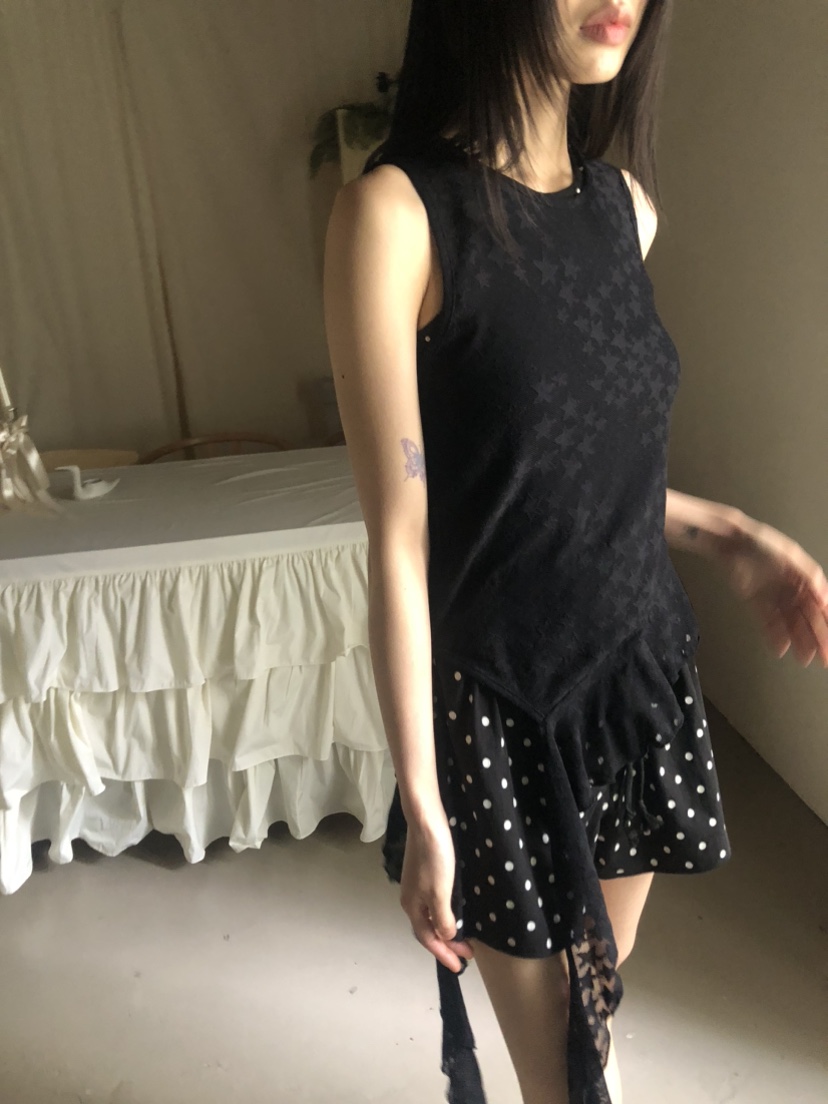 FLASH韓國㊣直郵東大門代購女裝新款休閑推薦人氣25春夏吊帶背心FLASH吊帶/背心