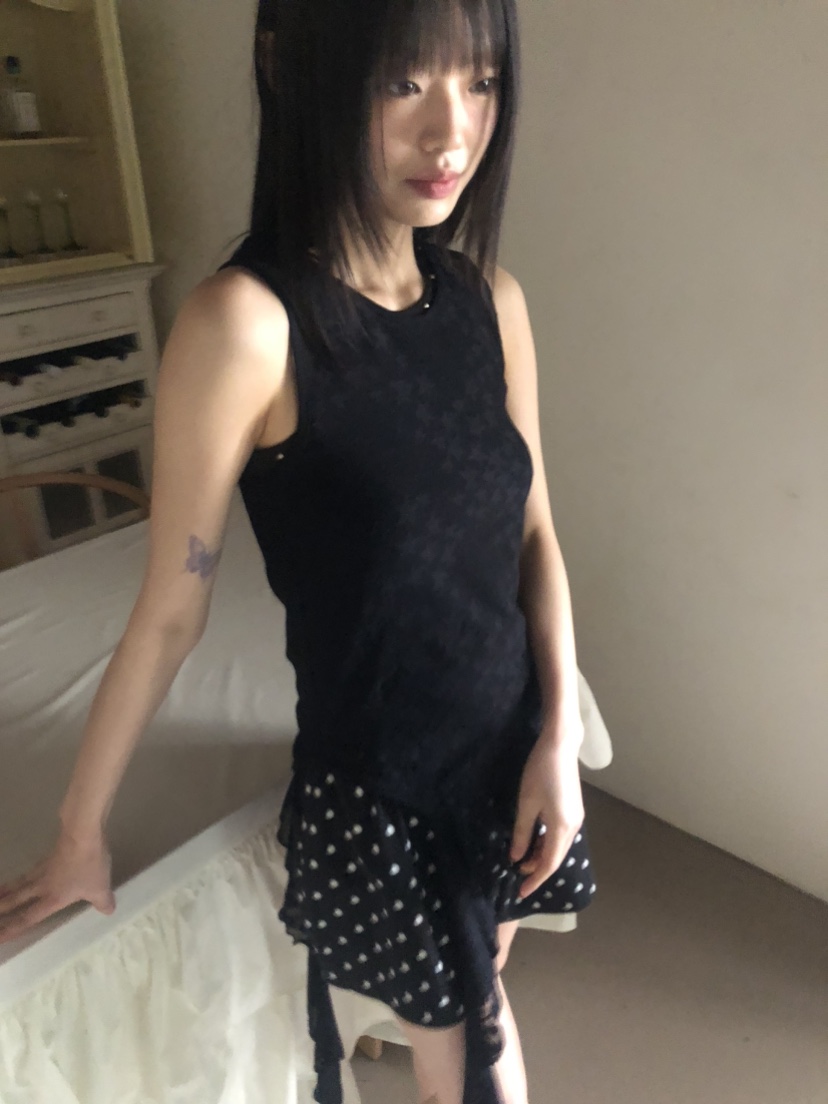 FLASH韓國㊣直郵東大門代購女裝新款休閑推薦人氣25春夏吊帶背心FLASH吊帶/背心