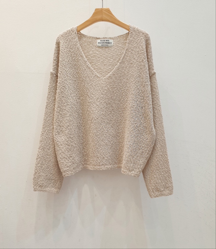 BLACK NOTE直郵韓國代購㊣女裝新款25春夏時尚熱賣人氣針織衫BLACK NOTE針織衫圖色3