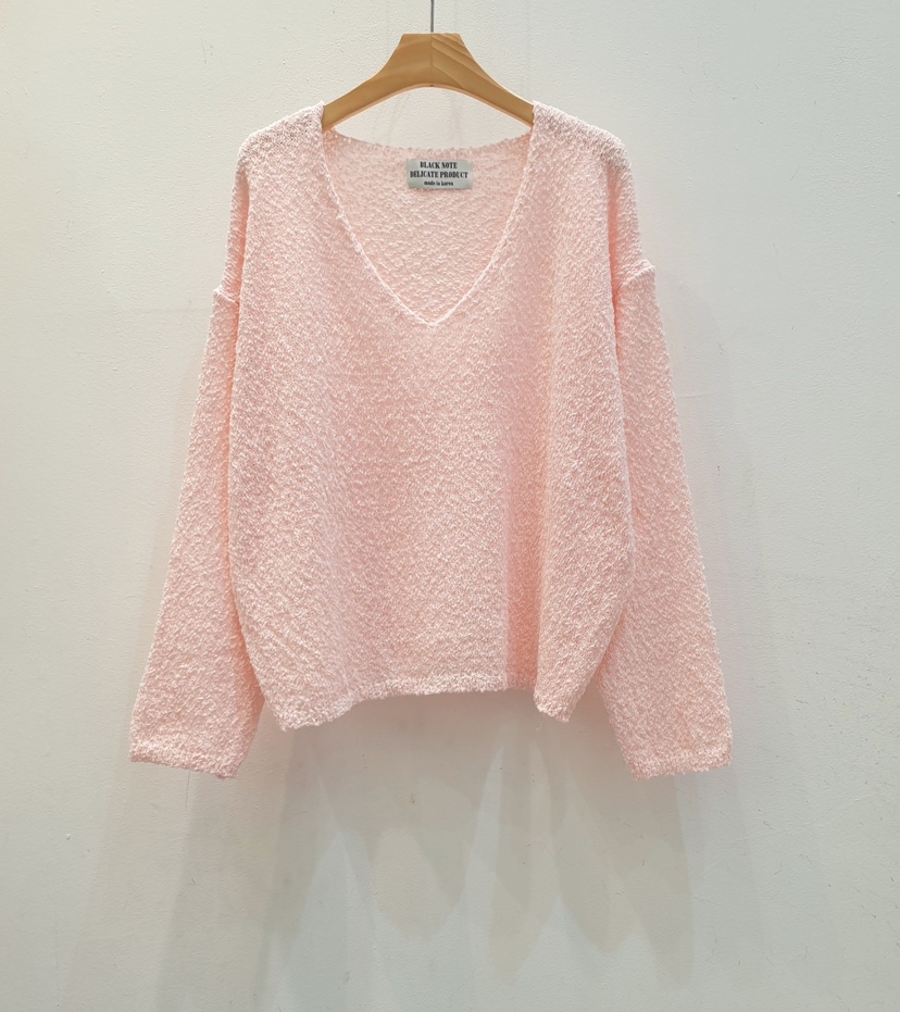 BLACK NOTE直郵韓國代購㊣女裝新款25春夏時尚熱賣人氣針織衫BLACK NOTE針織衫圖色5