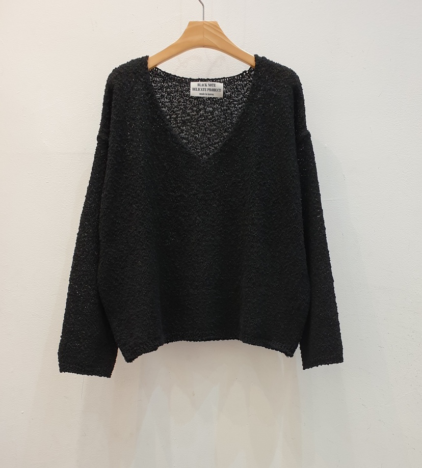 BLACK NOTE直郵韓國代購㊣女裝新款25春夏時尚熱賣人氣針織衫BLACK NOTE針織衫圖色7