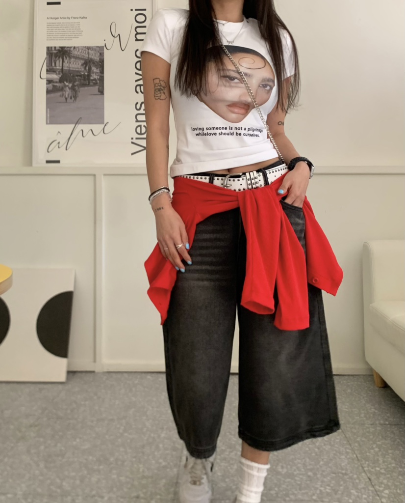JIMMY韓國直郵㊣女裝新品25春夏人氣休閑推薦時尚熱賣T恤JIMMY/REMAKET恤