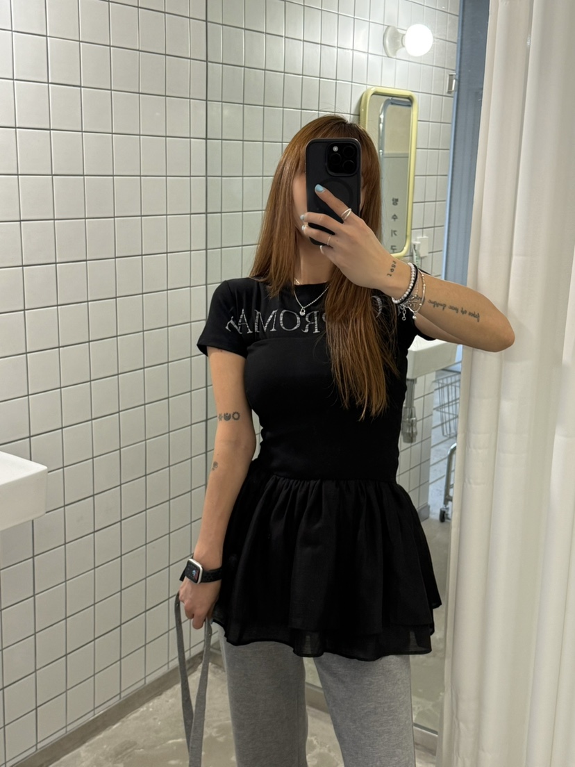JIMMY直郵韓國代購㊣女裝新款25春夏時尚休閑推薦熱賣人氣T恤JIMMY/REMAKET恤