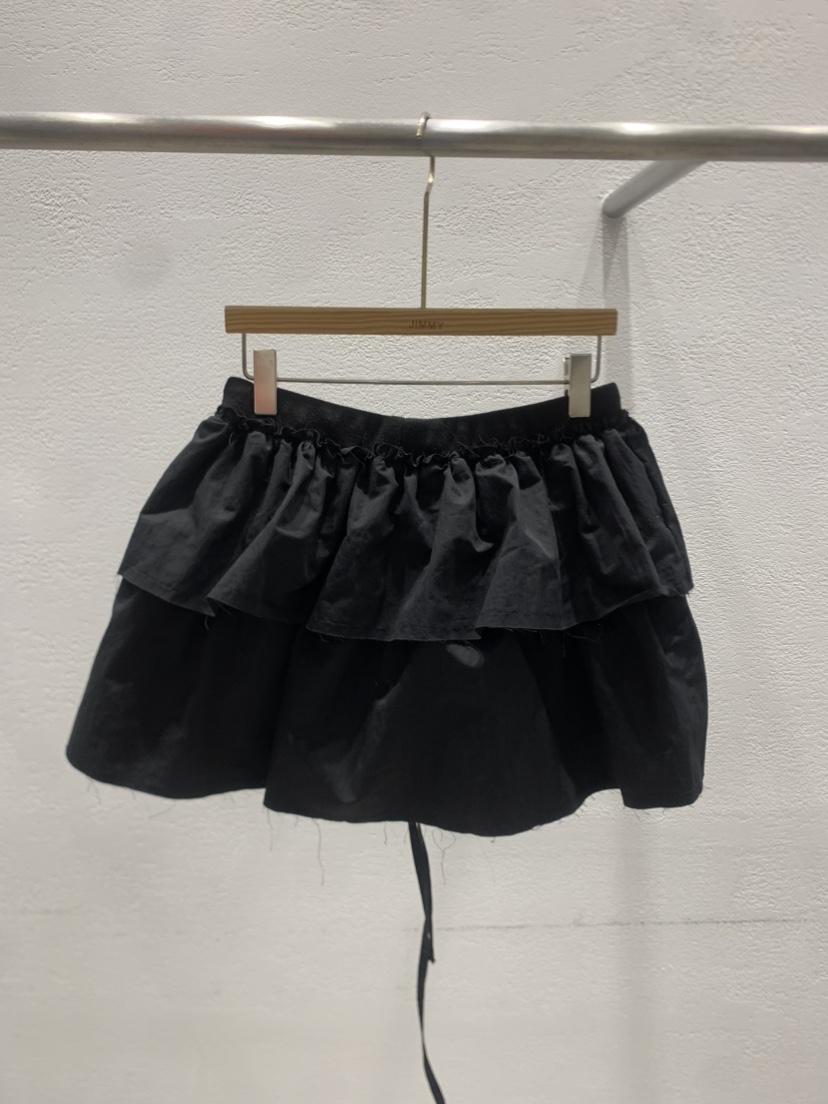 JIMMY韓國直郵㊣東大門實拍女裝新品25春夏人氣時尚短裙荷葉邊JIMMY/REMAKE短裙