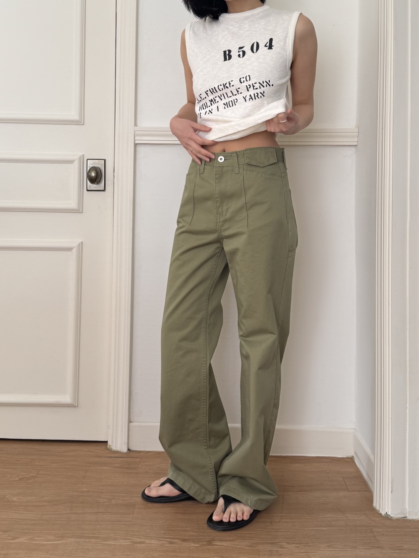 KARE/WEREPIECE韓國直郵㊣女裝新品推薦休閑25春夏休閑褲喇叭KARE/WEREPIECE休閑褲