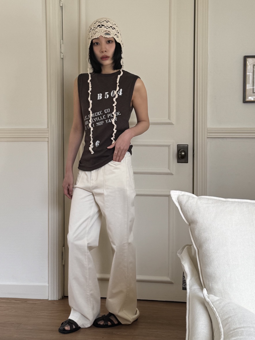 KARE/WEREPIECE韓國直郵㊣女裝新品推薦休閑25春夏休閑褲喇叭KARE/WEREPIECE休閑褲