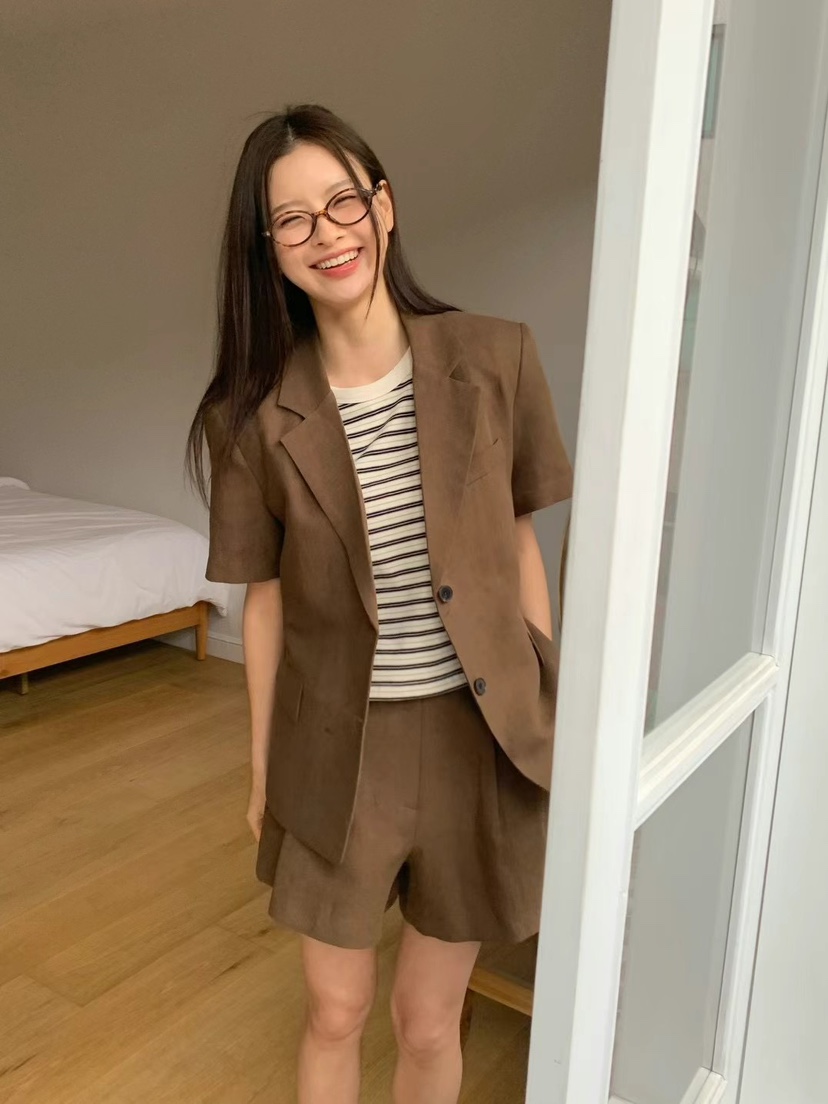 ANOU韓國直郵㊣女裝新款推薦熱賣人氣時尚25春夏休閑短褲ANOU短褲