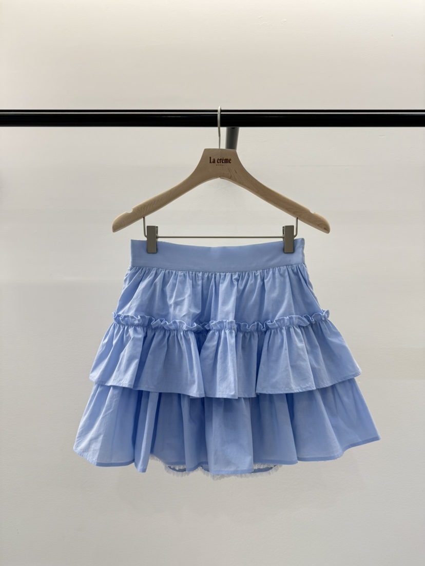 LA CREME韓國㊣直郵東大門代購女裝新品25春夏推薦時尚裙褲LA CREME裙褲圖色3