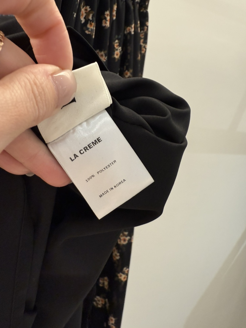 LA CREME韓國直郵㊣女裝新款25春夏推薦人氣時尚熱賣休閑長裙LA CREME長裙