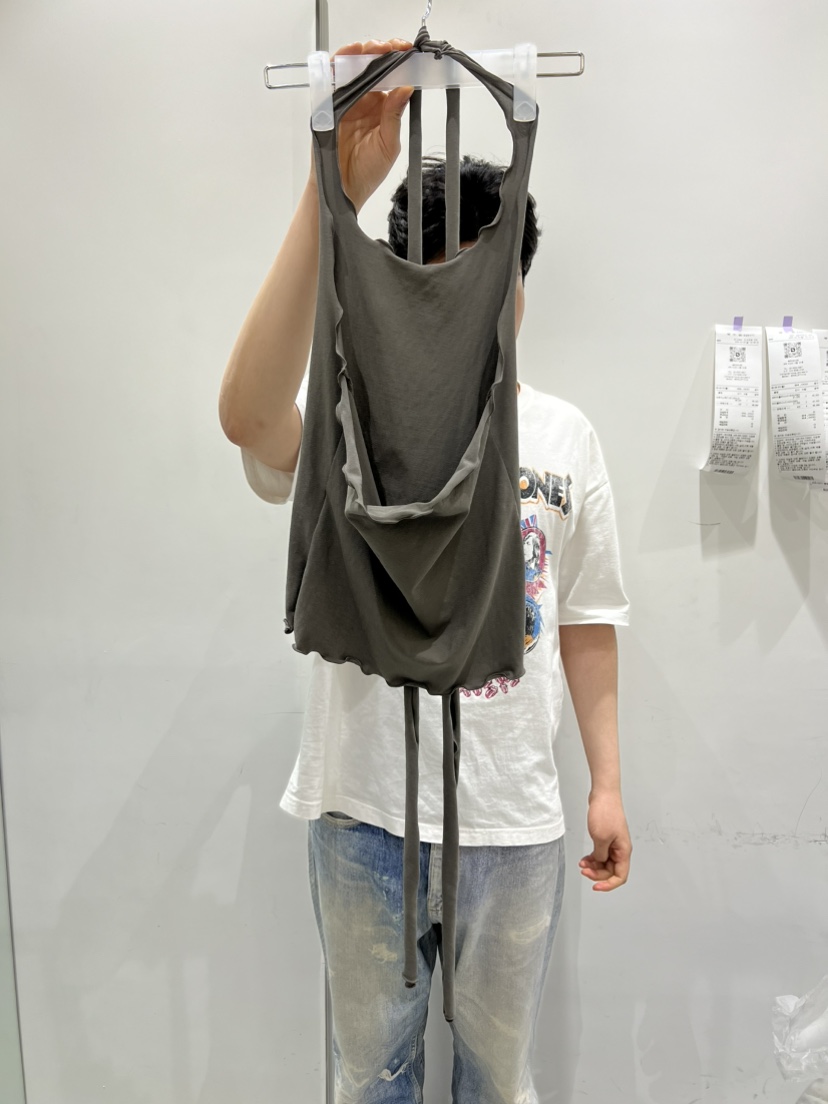 NOVUS韓國直郵㊣女裝新品休閑人氣時尚推薦25春夏吊帶背心含脖帶NOVUS吊帶/背心