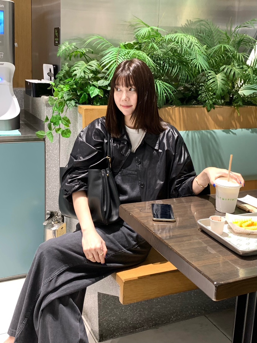 COURGETTE韓國直郵㊣女裝新款人氣時尚推薦25春夏休閑背帶褲COURGETTE背帶褲