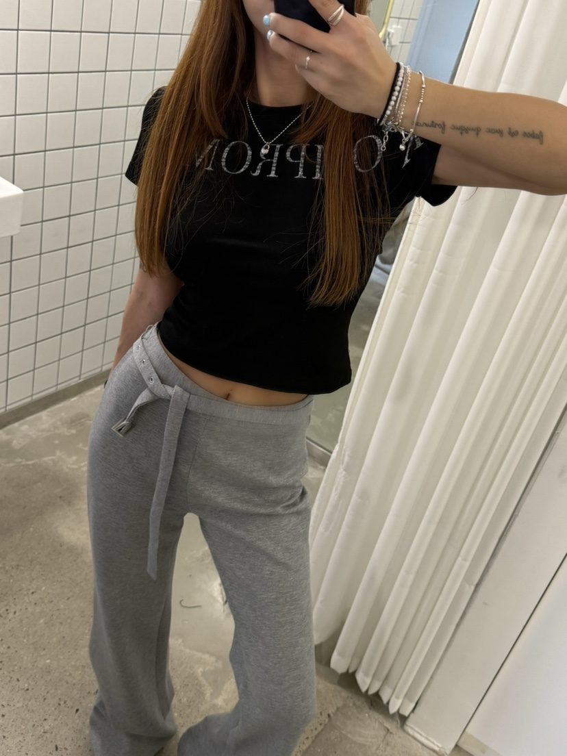 JIMMY韓國直郵㊣女裝新款休閑25春夏推薦人氣熱賣休閑褲含腰帶JIMMY/REMAKE休閑褲