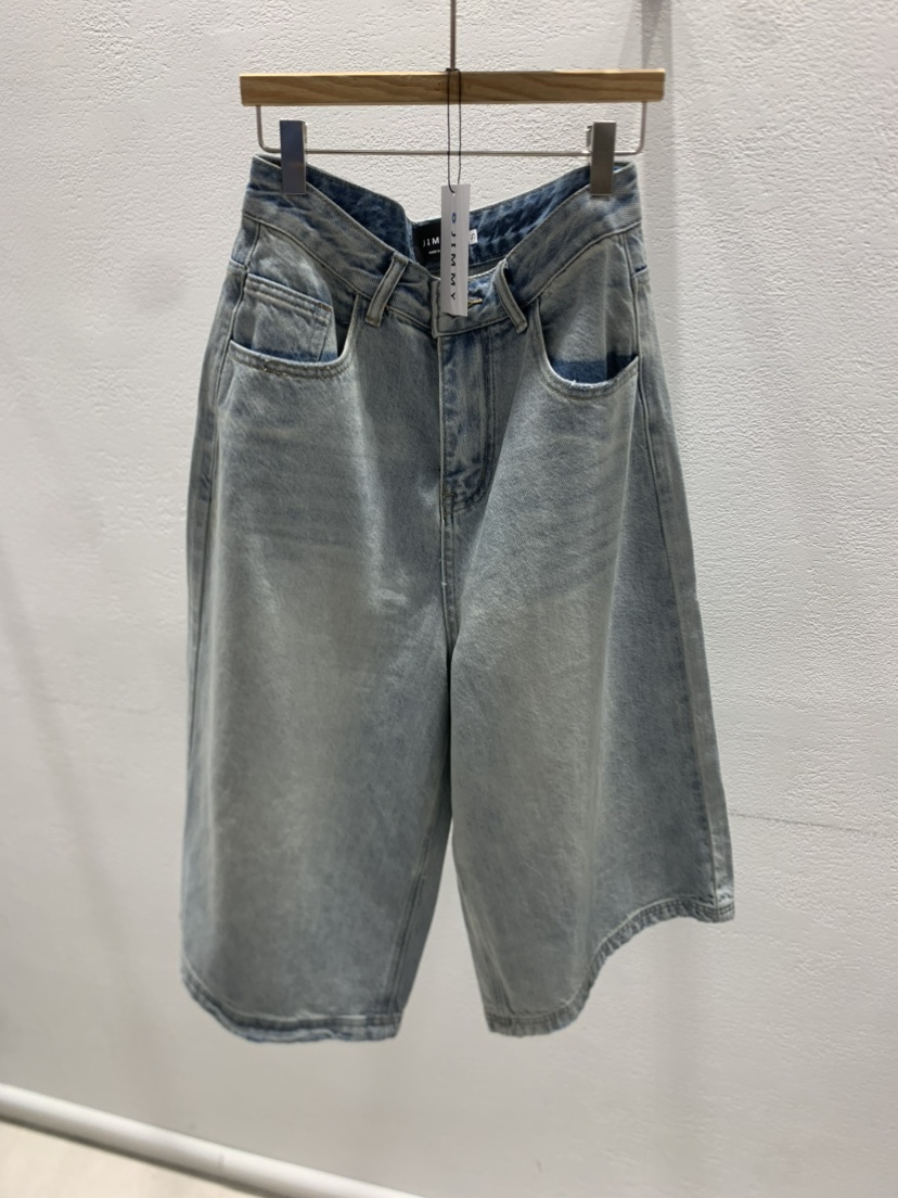 JIMMY韓國直郵㊣東大門實拍女裝新品人氣休閑時尚推薦熱賣短褲JIMMY/REMAKE短褲圖色1