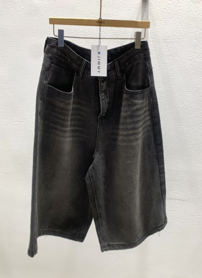 JIMMY韓國直郵㊣東大門實拍女裝新品人氣休閑時尚推薦熱賣短褲JIMMY/REMAKE短褲圖色2