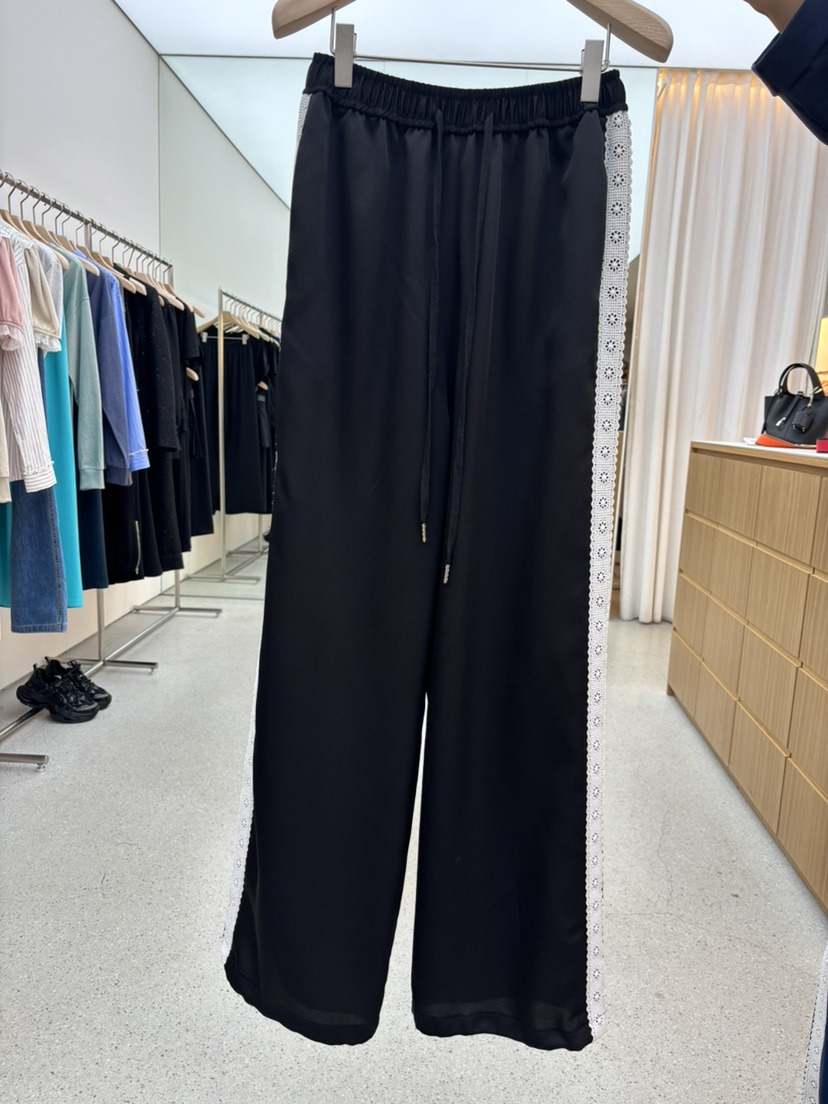 JUJU韓國㊣直郵東大門代購女裝新品人氣推薦25春夏休閑休閑褲JUJU休閑褲圖色2
