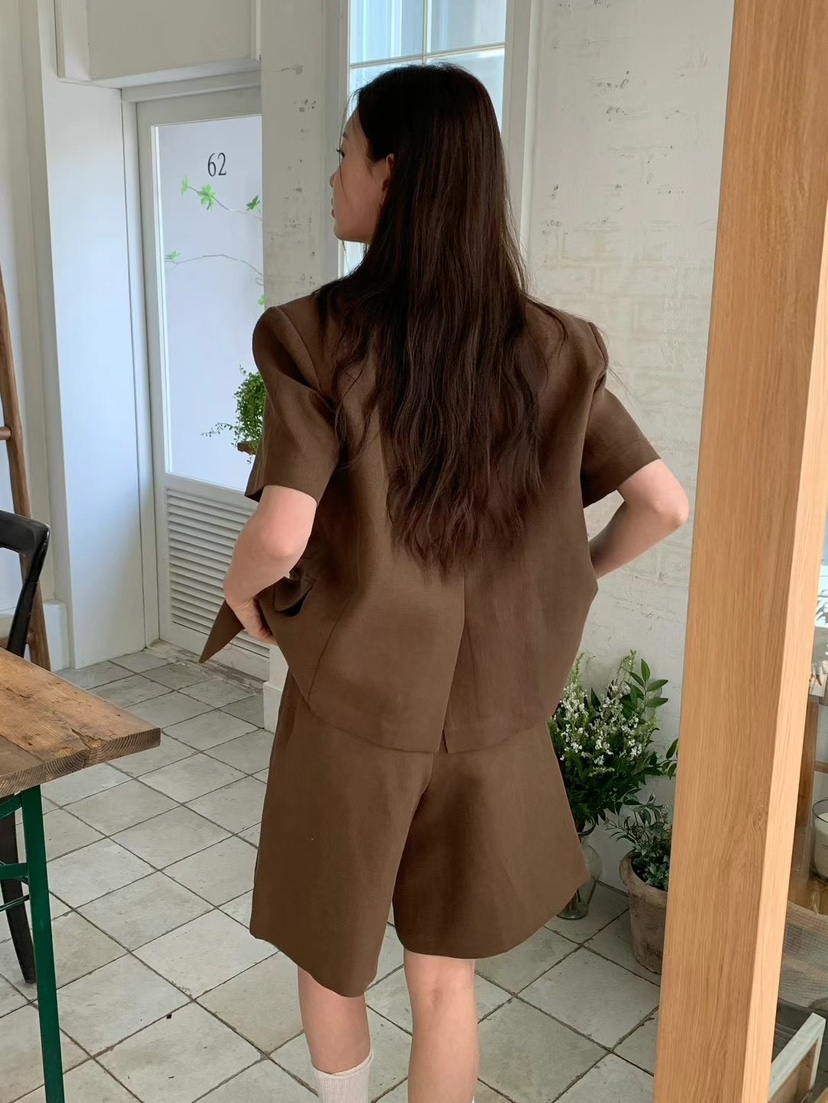ANOU韓國直郵㊣東大門實拍女裝新款時尚25春夏推薦休閑夾克ANOU夾克